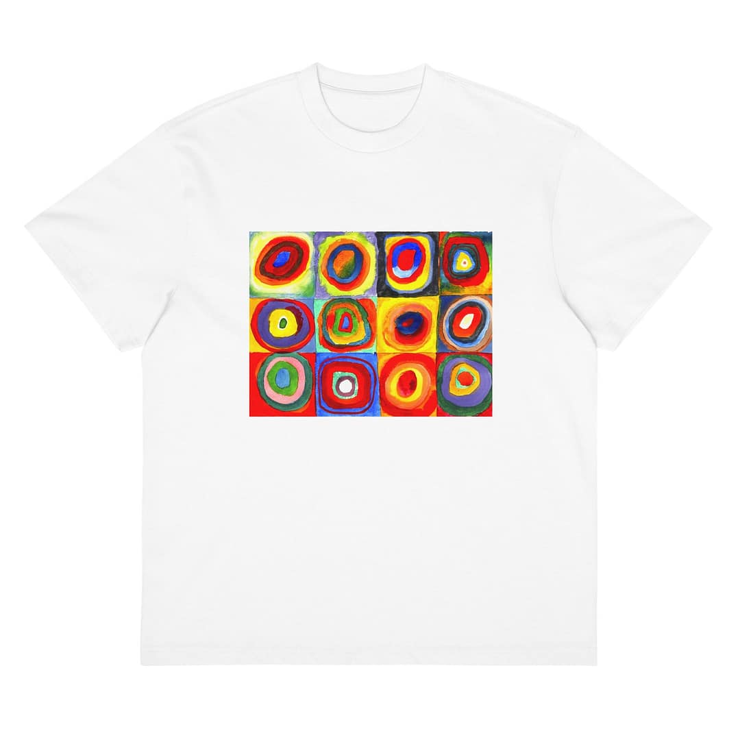 cgk.ink abstract Kandinsky: Squares with Concentric Circles (1913) Box Tee Kandinsky: Squares with Concentric Circles (1913) Box Tee ALL Ts cgk.ink