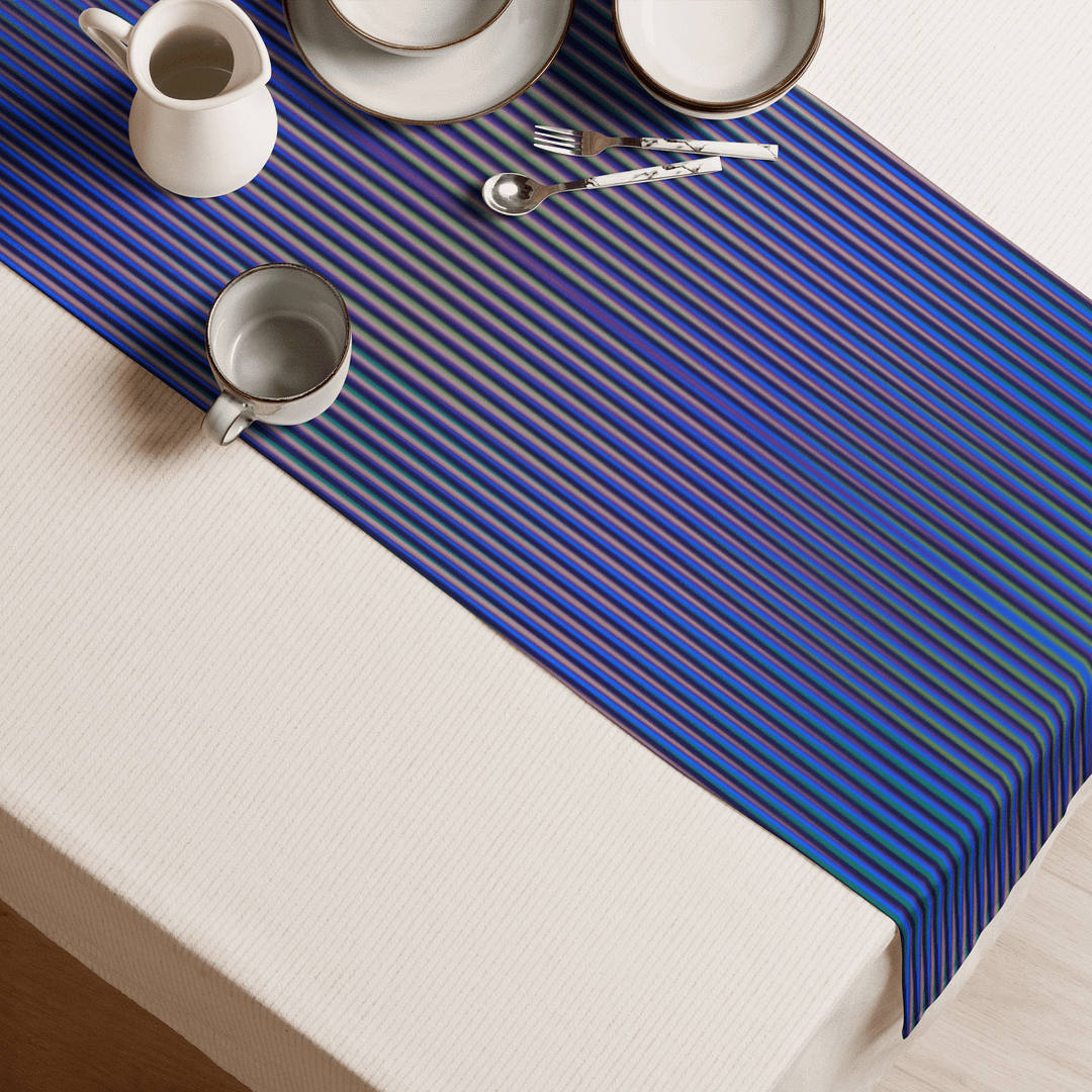 cgk.ink celebratory Indigo Current Table Runner Indigo Current Table Runner ENTERTAINING cgk.ink