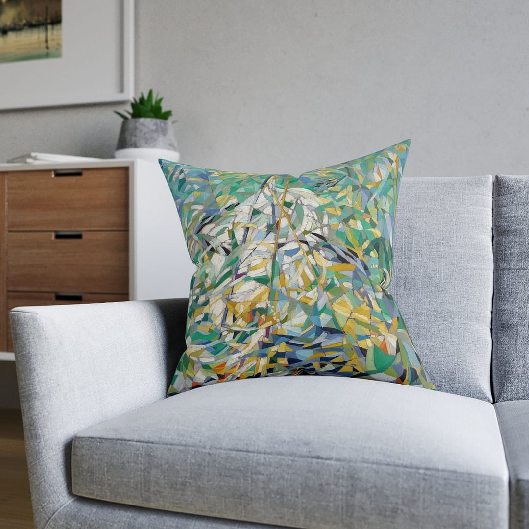 cgk.ink colorful Joseph Stella: Spring (The Procession) Throw Pillow Joseph Stella: Spring (The Procession) Throw Pillow DÉCOR cgk.ink