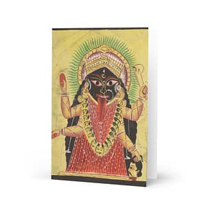 cgk.ink foreign Kali Enshrined Greeting Card Kali Enshrined Greeting Card ACCESSORIES & GIFTS cgk.ink