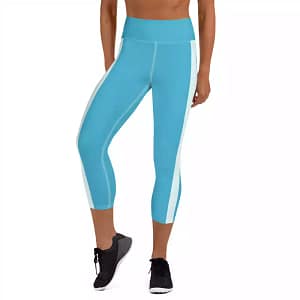 cgk.ink athletic Blu Sky Yoga Capri Leggings Blu Sky Yoga Capri Leggings LEGGINGS cgk.ink