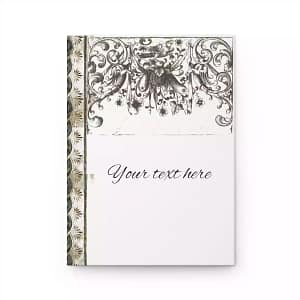 cgk.ink academic Customizable Ornate Hardcover Journal Matte Customizable Ornate Hardcover Journal Matte STATIONERY cgk.ink