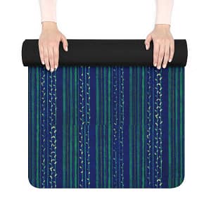 cgk.ink abstract Blue River Rubber Yoga Mat Blue River Rubber Yoga Mat GYM GEAR cgk.ink