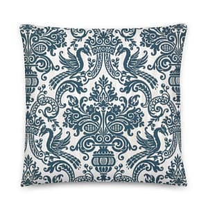 cgk.ink blue Greek Key Pillow Greek Key Pillow BED & BATH cgk.ink