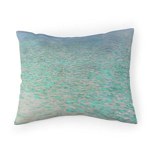 cgk.ink blue Gustav Klimt: Attersee (detail) Pillow Sham Gustav Klimt: Attersee (detail) Pillow Sham BED & BATH cgk.ink