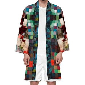 cgk.ink colorful Paul Klee: Color Chart Haori Kimono Paul Klee: Color Chart Haori Kimono inspired by FINE ART cgk.ink