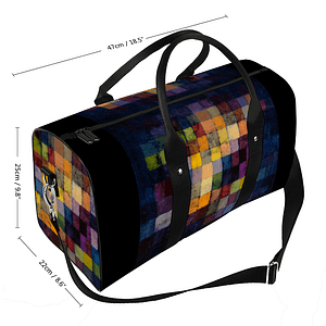 cgk.ink abstract Paul Klee: Ancient Sound, Abstract on Black (1925) Duffel Bag Paul Klee: Ancient Sound, Abstract on Black (1925) Duffel Bag inspired by FINE ART cgk.ink
