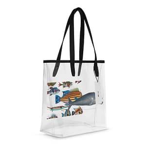 des poissonneries Clear Tote Bag ACCESSORIES & GIFTS cgk.ink