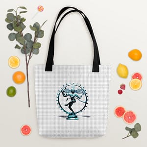 cgk.ink ecological Shiva Everyday Tote Bag Shiva Everyday Tote Bag the ART of INDIA cgk.ink