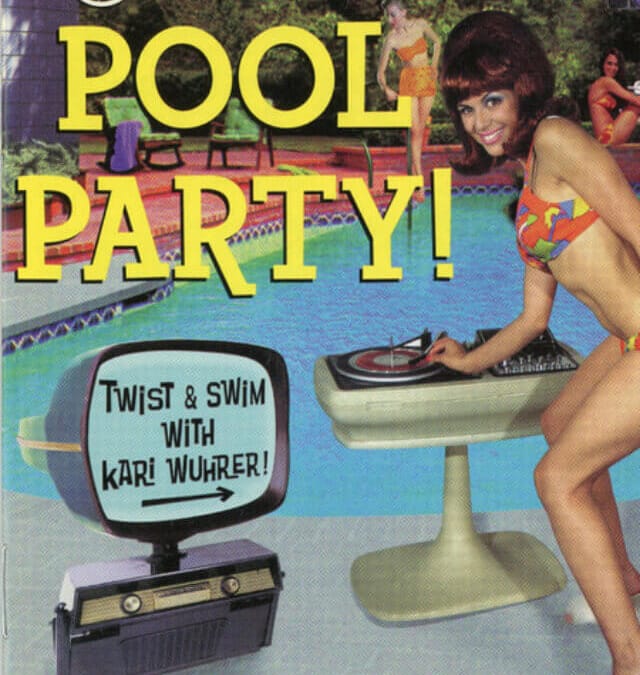 a CALIFORNIA POOL PARTY!